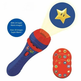 LEXIBOOK Projecteur à histoires et lampe torche Super Mario - Bleu