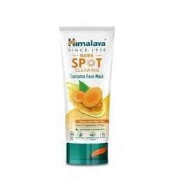 HIMALAYA Mascarilla Facial Curcuma 75 ml - Masque Visage Anti-Taches pour Peaux Sombres