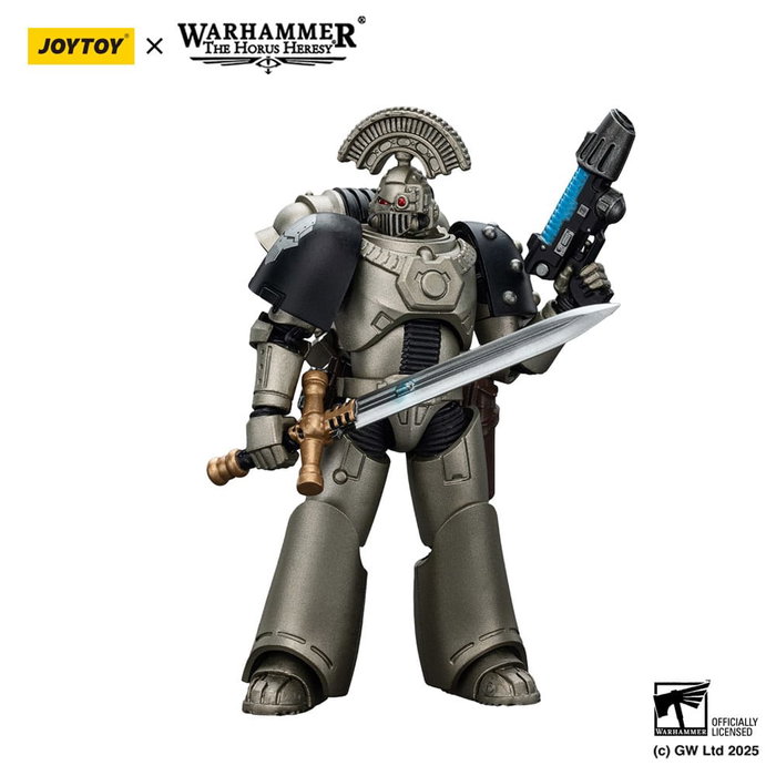 Joy Toy (CN) Warhammer The Horus Heresy Iron Warriors MKVI Tactical Sergeant avec épée de puissance et pistolet plasma Joy Toy (CN) Warhammer The Horus Heresy Iron Warriors MKVI Tactical Sergeant avec épée de puissance et pistolet plasma