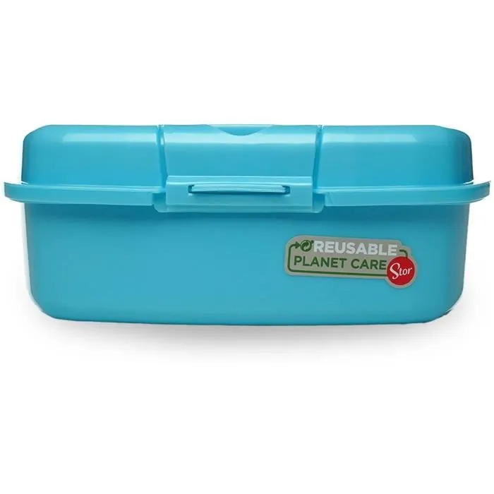 Thermobaby - Boîte à goûter Lilo & Stitch Disney sans BPA - Dimensions: 18 cm x 14 cm x 6 cm - Pratique pour l'école