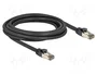 DELOCK Câble Ethernet Cat 6a U/FTP 3m Noir