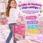 JugaToys Armario Maletín Belleza avec accessoires de création de bijoux