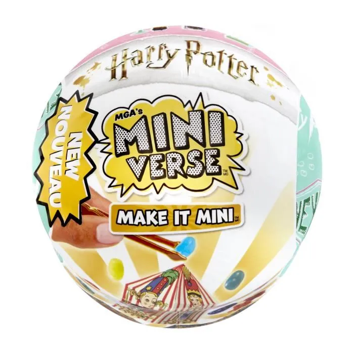 MGA's Miniverse - Make It Mini Harry Potter Honeydukes - Set de 15 Miniatures Inclus - À partir de 8 ans