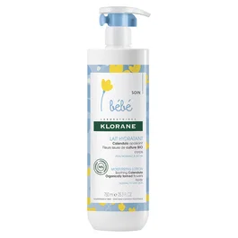 Klorane Lait corporel hydratant à la fleur de souci pour bébé 750 ml