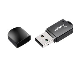 Edimax EW-7811UTC Adaptateur Wi-Fi USB Nano AC600 Double Bande 2.4GHz 150Mbps 5GHz 433Mbps