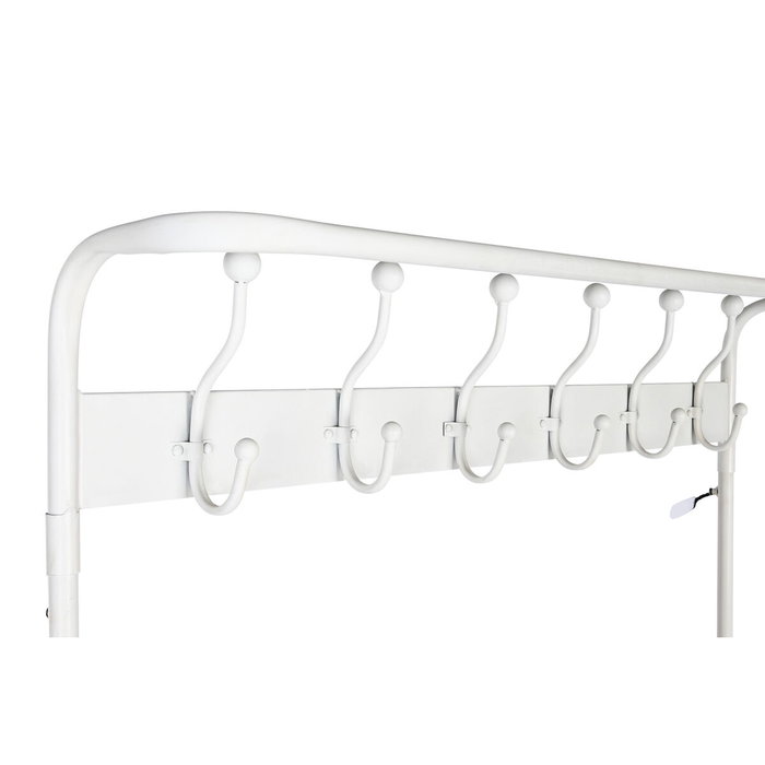 Porte-manteaux avec étagères Home ESPRIT Blanc Métal Loft 110 x 36 x 186 cm