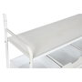 Porte-manteaux avec étagères Home ESPRIT Blanc Métal Loft 110 x 36 x 186 cm
