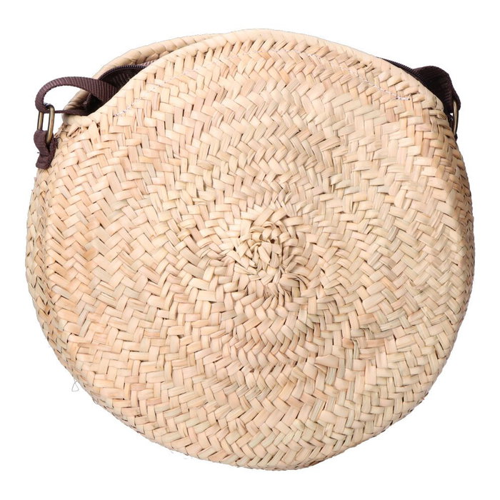 Sac-à-main Femme EDM 30 x 30 cm Rond Feuille de palmier Sac-à-main Femme EDM 30 x 30 cm Rond Feuille de palmier