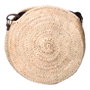 Sac-à-main Femme EDM 30 x 30 cm Rond Feuille de palmier