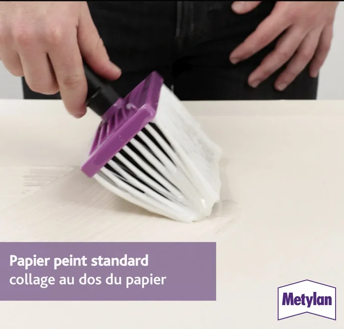 Metylan Colle pour papiers peints Max - Paquet de 200g - Pour tous types de papiers peints, préparation en 2 min