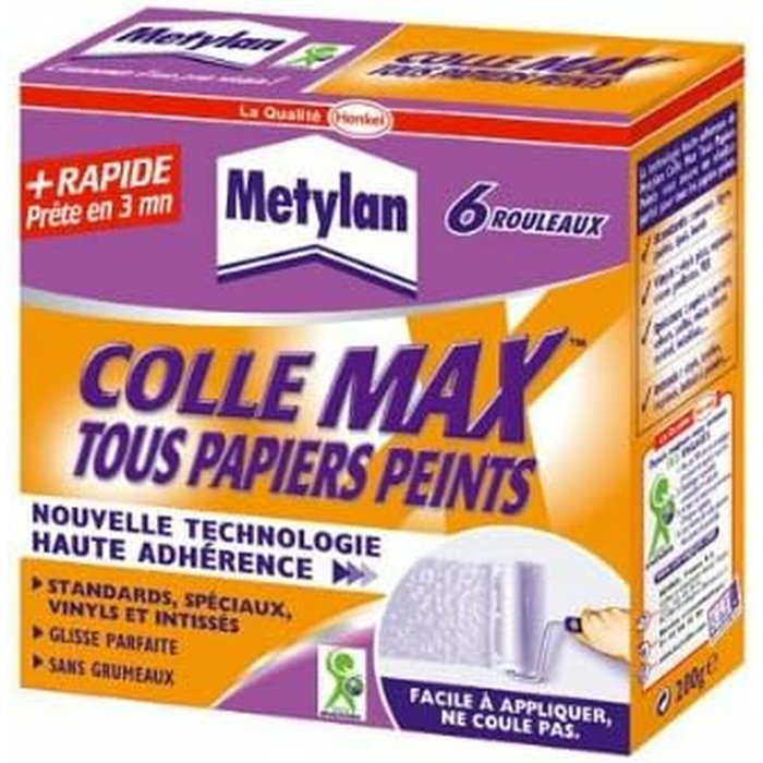 Metylan Colle pour tous papiers peints Max, 200 g