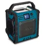 Medion Radio portable avec Bluetooth 5.3 et tuner DAB+/FM - Écran couleur - IP54 résistant à l'eau et à la poussière - 30 W RMS - Batterie longue autonomie et fonction powerbank