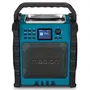 Medion Radio portable avec Bluetooth 5.3 et tuner DAB+/FM - Écran couleur - IP54 résistant à l'eau et à la poussière - 30 W RMS - Batterie longue autonomie et fonction powerbank