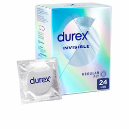 Durex Préservatifs INVISIBLE extra sensibles, 24 unités