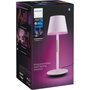 Philips Hue Lampe à poser portable Belle White and Color Ambiance, blanc