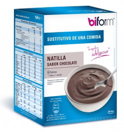 BIFORM Natillas Chocolat 6 Sachets