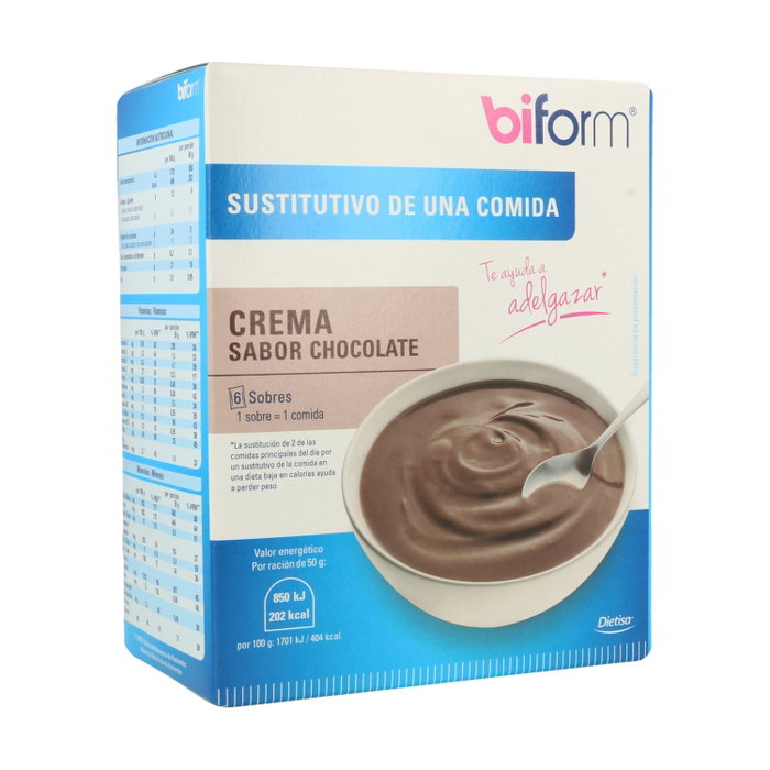 Biform Crème Saveur Chocolat, 6 sachets Biform Crème Saveur Chocolat, 6 sachets