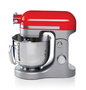 Ariete 1589/00 Robot de Cuisine 5,5 L 1600 W avec Bol Inox et Accessoires - Compact et Puissant, Rouge
