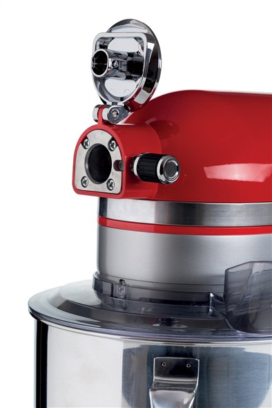 Ariete 1589/00 Robot de Cuisine 5,5 L 1600 W avec Bol Inox et Accessoires - Compact et Puissant, Rouge