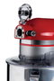 Ariete 1589/00 Robot de Cuisine 5,5 L 1600 W avec Bol Inox et Accessoires - Compact et Puissant, Rouge
