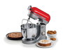 Ariete 1589/00 Robot de Cuisine 5,5 L 1600 W avec Bol Inox et Accessoires - Compact et Puissant, Rouge