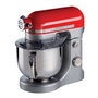 Ariete 1589/00 Robot de Cuisine 5,5 L 1600 W avec Bol Inox et Accessoires - Compact et Puissant, Rouge