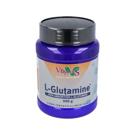 Vbyotics L-Glutamine Pure en Poudre 500 g - Complément Alimentaire Maintien Intestinal