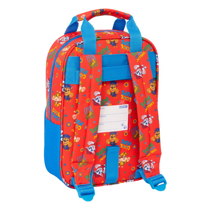 Sac à dos enfant The Paw Patrol Cool Bleu Rouge 20 x 28 x 8 cm