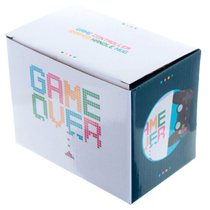 PUCKATOR Tasse Manette Game Over avec Design 3D - 11x14,5x8,5 cm PUCKATOR Tasse Manette Game Over avec Design 3D - 11x14,5x8,5 cm