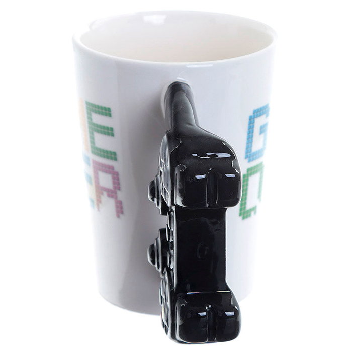 PUCKATOR Tasse Manette Game Over avec Design 3D - 11x14,5x8,5 cm PUCKATOR Tasse Manette Game Over avec Design 3D - 11x14,5x8,5 cm