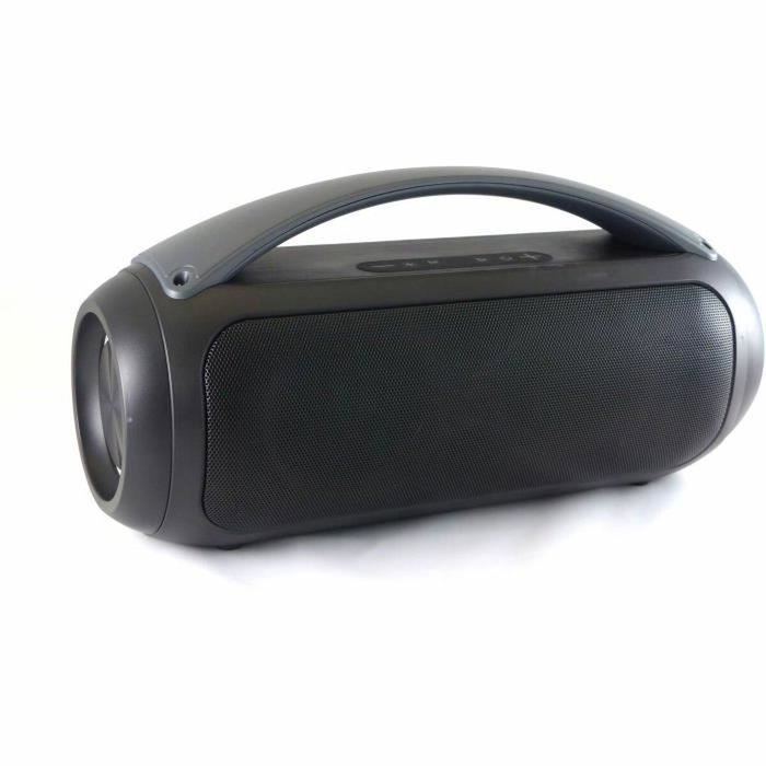 Inovalley SETGHETTO Enceinte Karaoké Bluetooth Lumineuse Noir