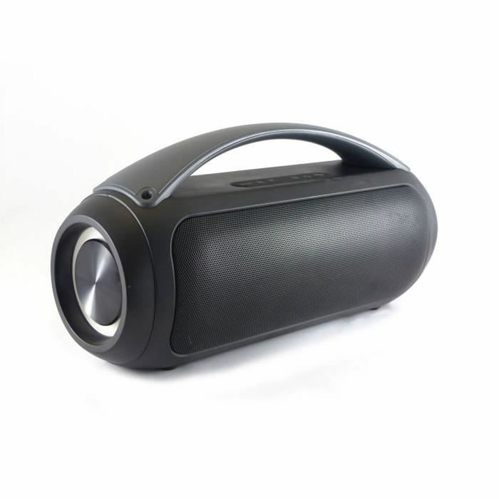 Inovalley SETGHETTO Enceinte Karaoké Bluetooth Lumineuse Noir