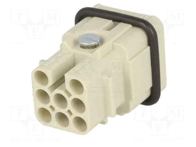 HARTING Han® D Insert de contact mâle 8 broches