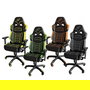 Omp Chair De Bureau Omp Gs-X Noir OMPHA0-0836-A01-071 Gaming, Reglable, Accoudoirs Amovibles, Roulettes