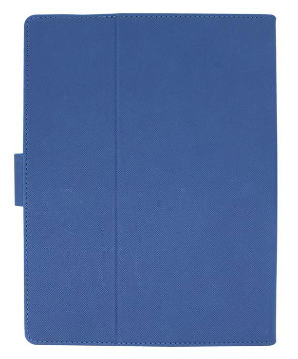 Elbe FU-001 - Housse universale pour tablette 9" à 10.8" - Fermeture magnétique - Tissu PU - Bleu Classic