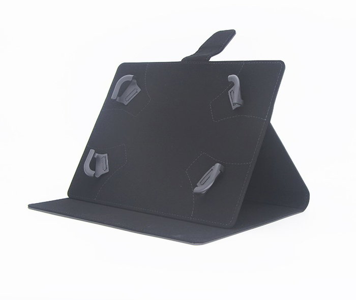Elbe FU-001 - Housse universale pour tablette 9" à 10.8" - Fermeture magnétique - Tissu PU - Bleu Classic