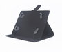 Elbe FU-001 - Housse universale pour tablette 9" à 10.8" - Fermeture magnétique - Tissu PU - Bleu Classic