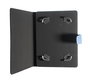 Elbe FU-001 - Housse universale pour tablette 9" à 10.8" - Fermeture magnétique - Tissu PU - Bleu Classic