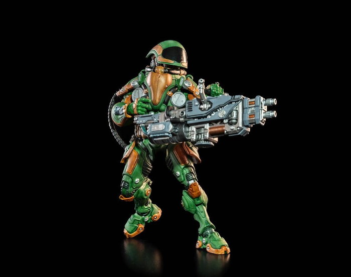 Cosmic Legions figurine T.U.5.C.C. Heavy Gunner