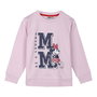 Sweat-shirt sans capuche fille Minnie Mouse Rose