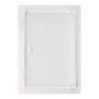 Edm Tapa de registro rectangulaire encastrable acier 20x30cm blanc