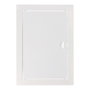 Edm Tapa de registro rectangulaire encastrable acier 20x30cm blanc