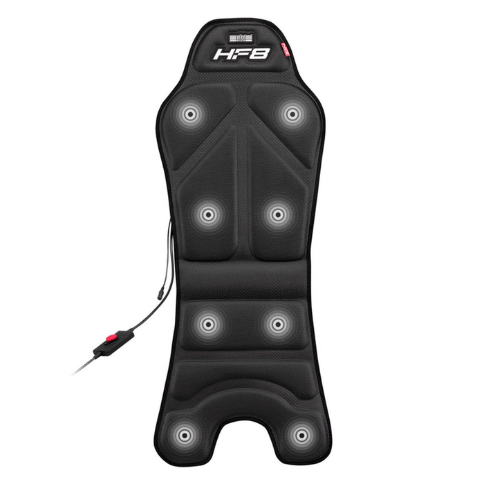 Next Level Racing HF8 - NLR-G001 Coussin de jeu à retour haptique avec feedback tactile pour PC, PlayStation et Xbox - Noir