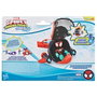 Hasbro Marvel Spidey and His Amazing Friends - Véhicule Delfín Ciclónico G1465 avec Figure Miles Morales - Jouet Enfant 3 ans et plus