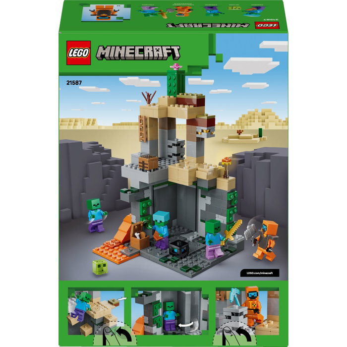 LEGO Minecraft 21587 Le Donjon de Zombies