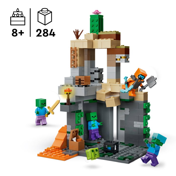 LEGO Minecraft 21587 Le Donjon de Zombies