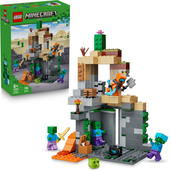 LEGO Minecraft 21587 Le Donjon de Zombies