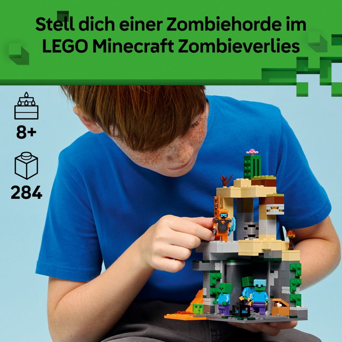 LEGO Minecraft 21587 Le Donjon de Zombies
