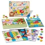 Ravensburger Colorino - Jeu éducatif avec pions en bois pour développer la créativité des enfants dès 2 ans - Édition Bois