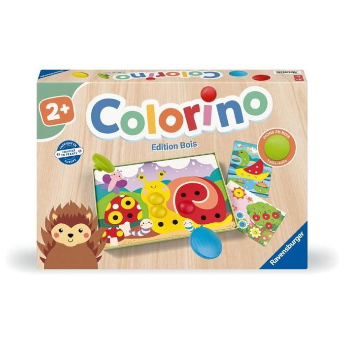 Ravensburger Colorino - Édition pions en bois - Marron